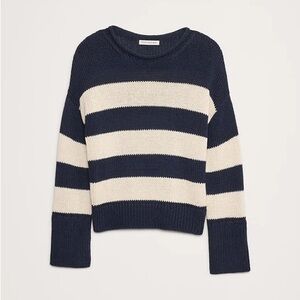 Banana republic cotton roll neck sweater